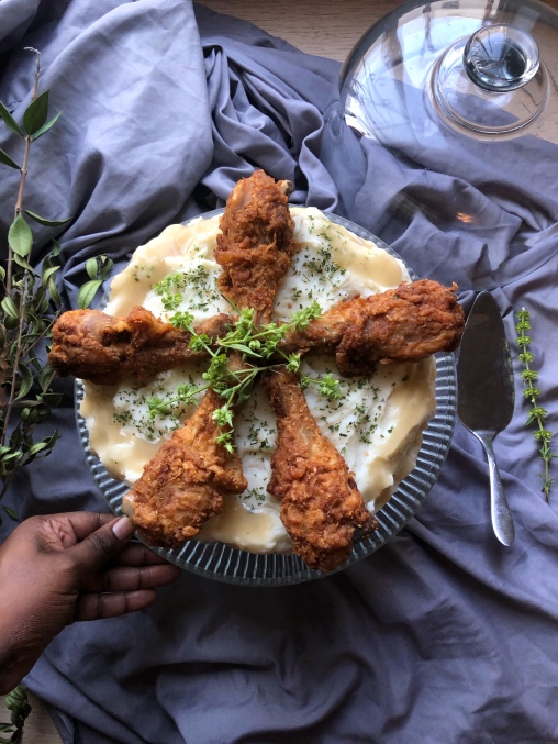 Southern Fried Chicken Dinner Cake